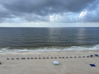 Mornings were so peaceful. You can see and hear the waves crashing as you lay in bed or sit in the living room.