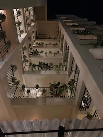 Building from courtyard