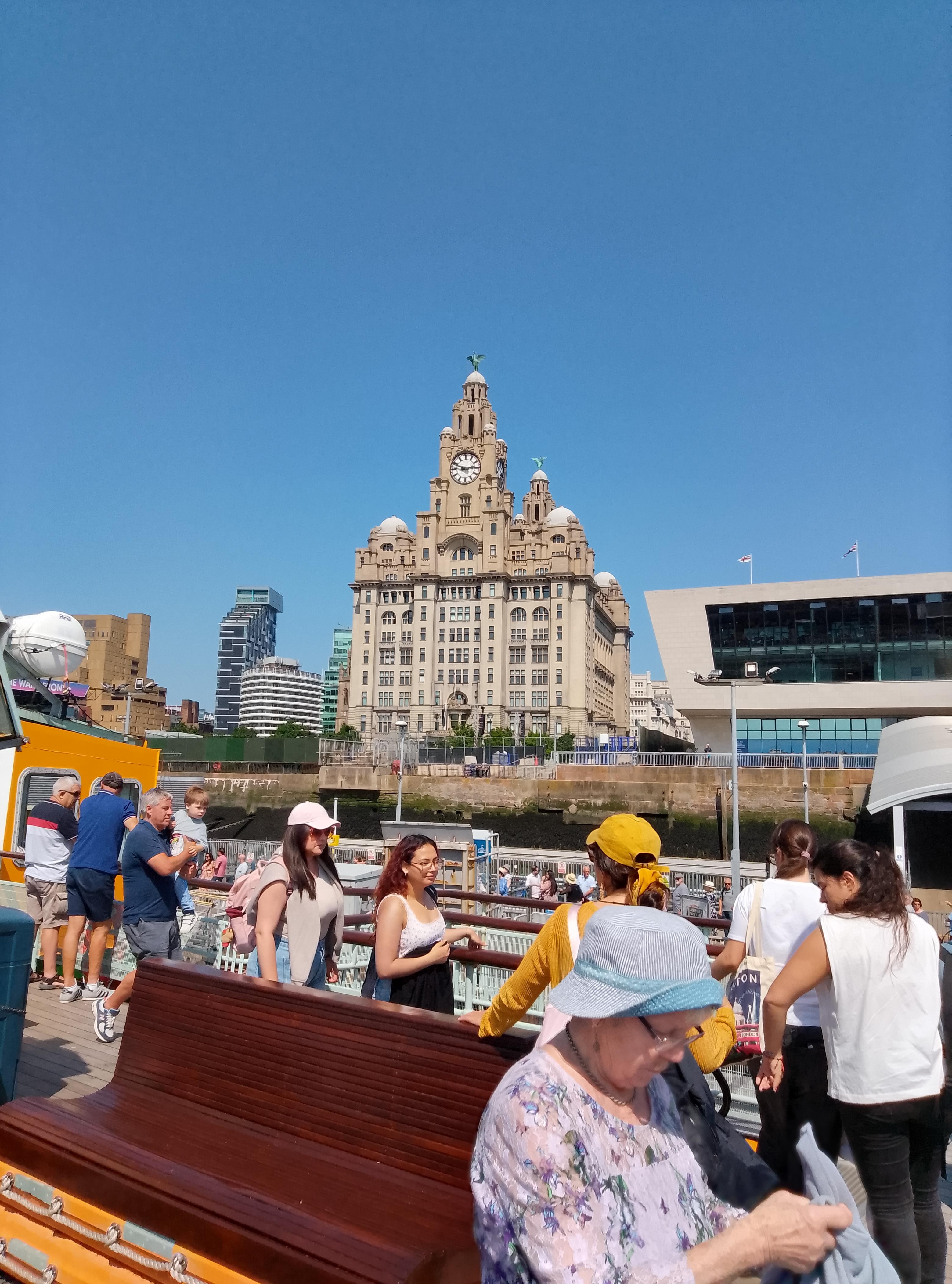 The liver building.