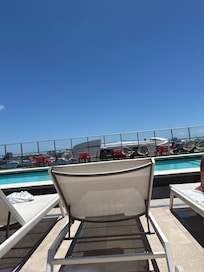 Rooftop Bar & Pool View