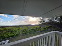 View from the apartment balcony.