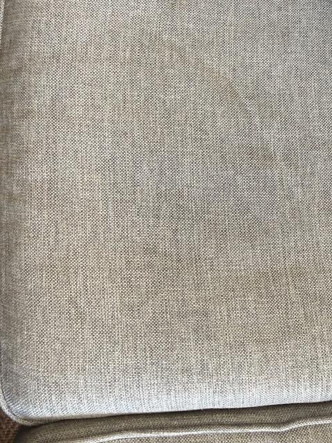 Sample stain on sofa/ottoman