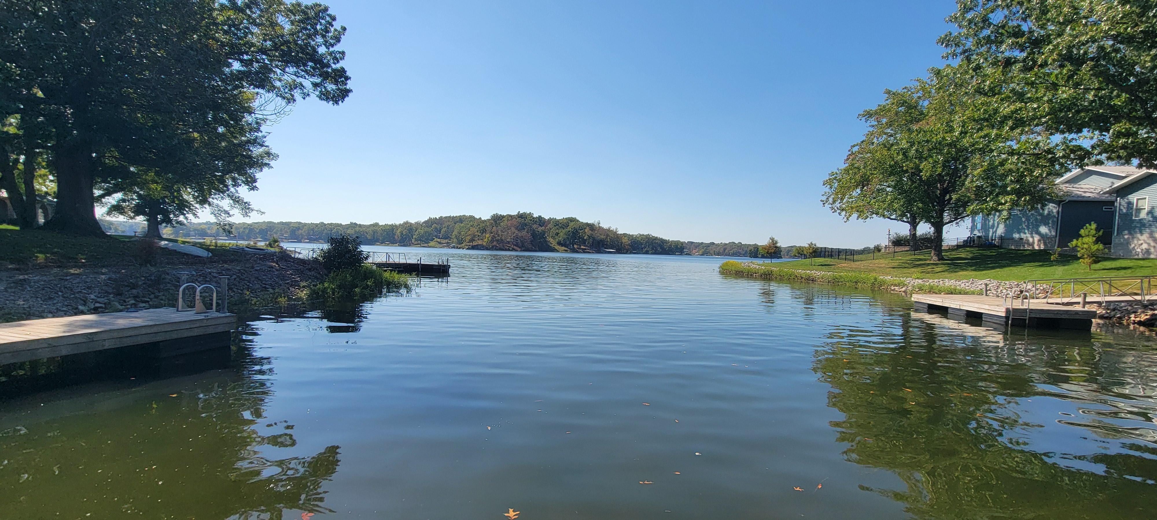 Picture from one of the docks. 