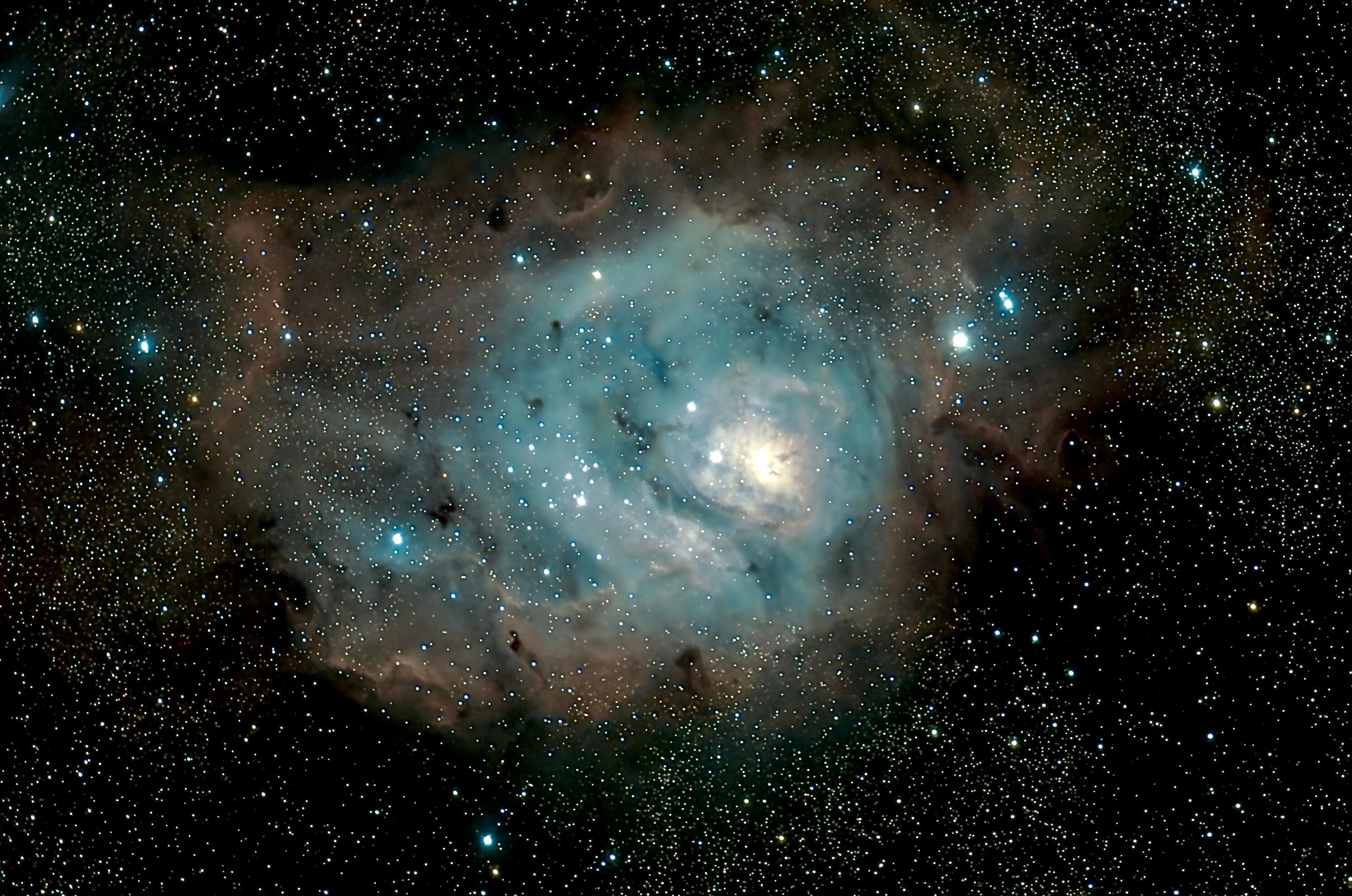 Image of the lagoon nebula taken just after a thunderstorm and hail travelled thru. On May 29 2am. 