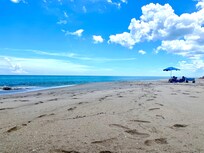 Beautiful beaches across the street