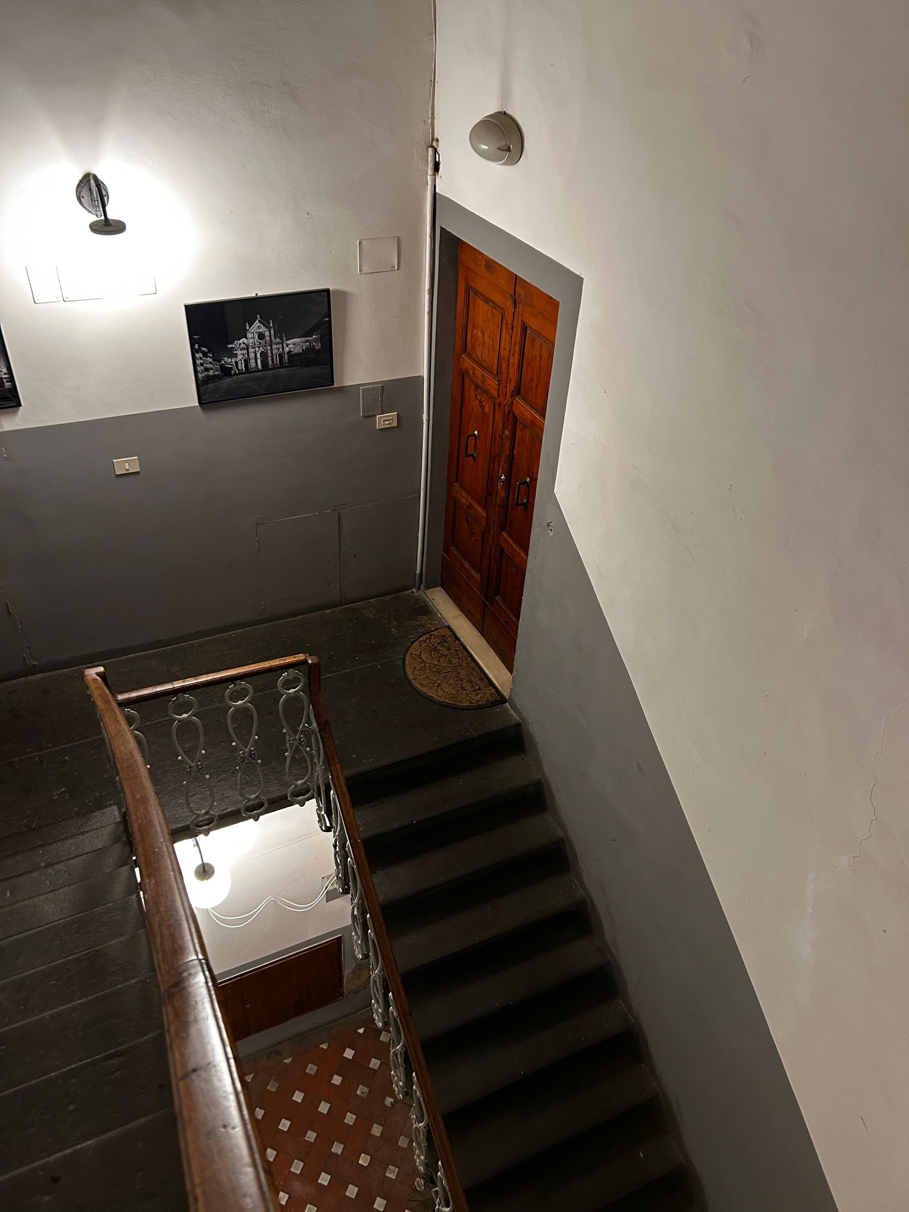 Our door to two bedroom apartment 