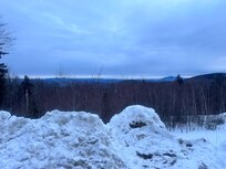 Beautiful view from driveway.