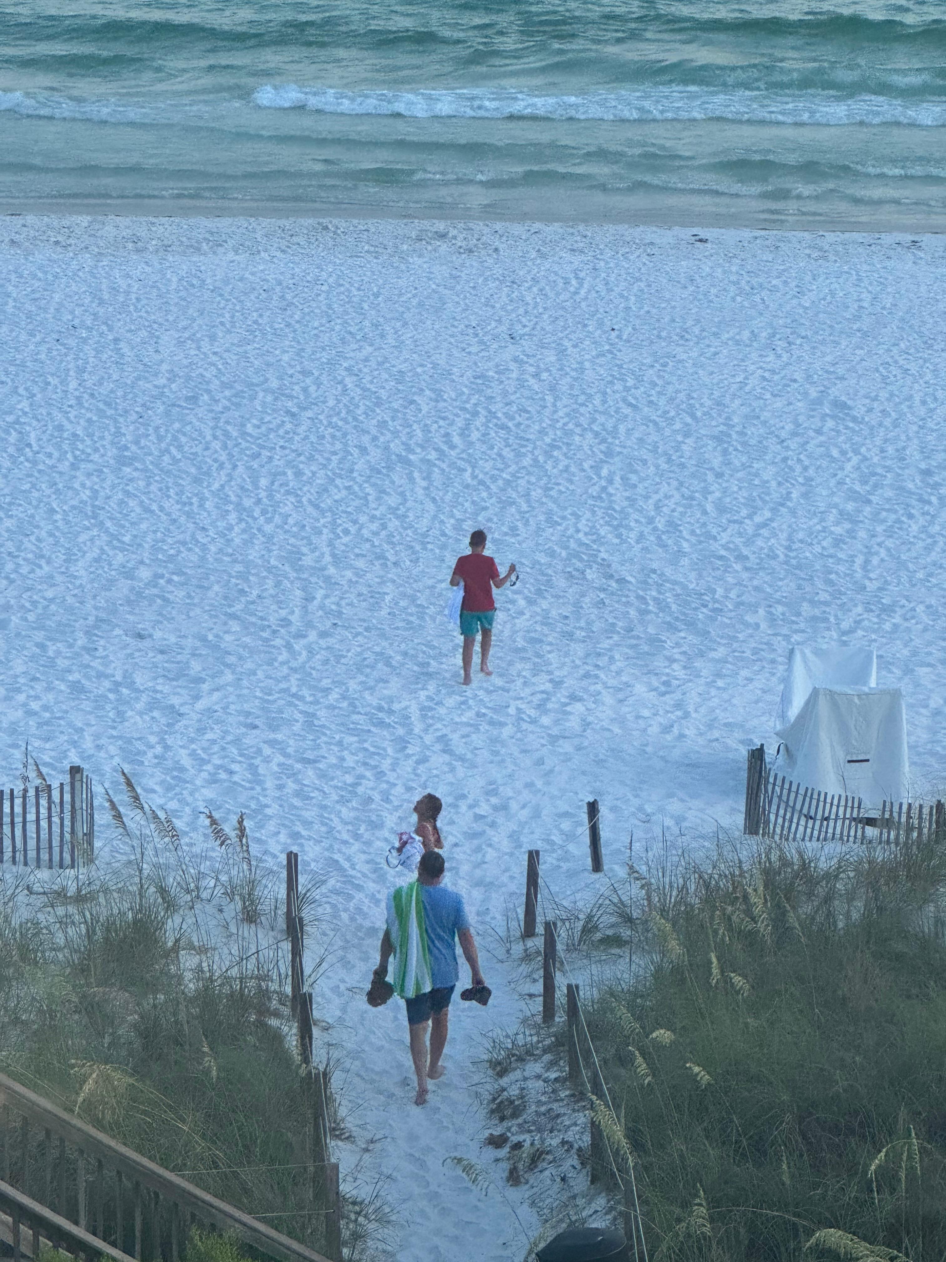 Walkway immediately below our room & attached to the property pool.