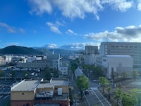 部屋の窓からの眺望