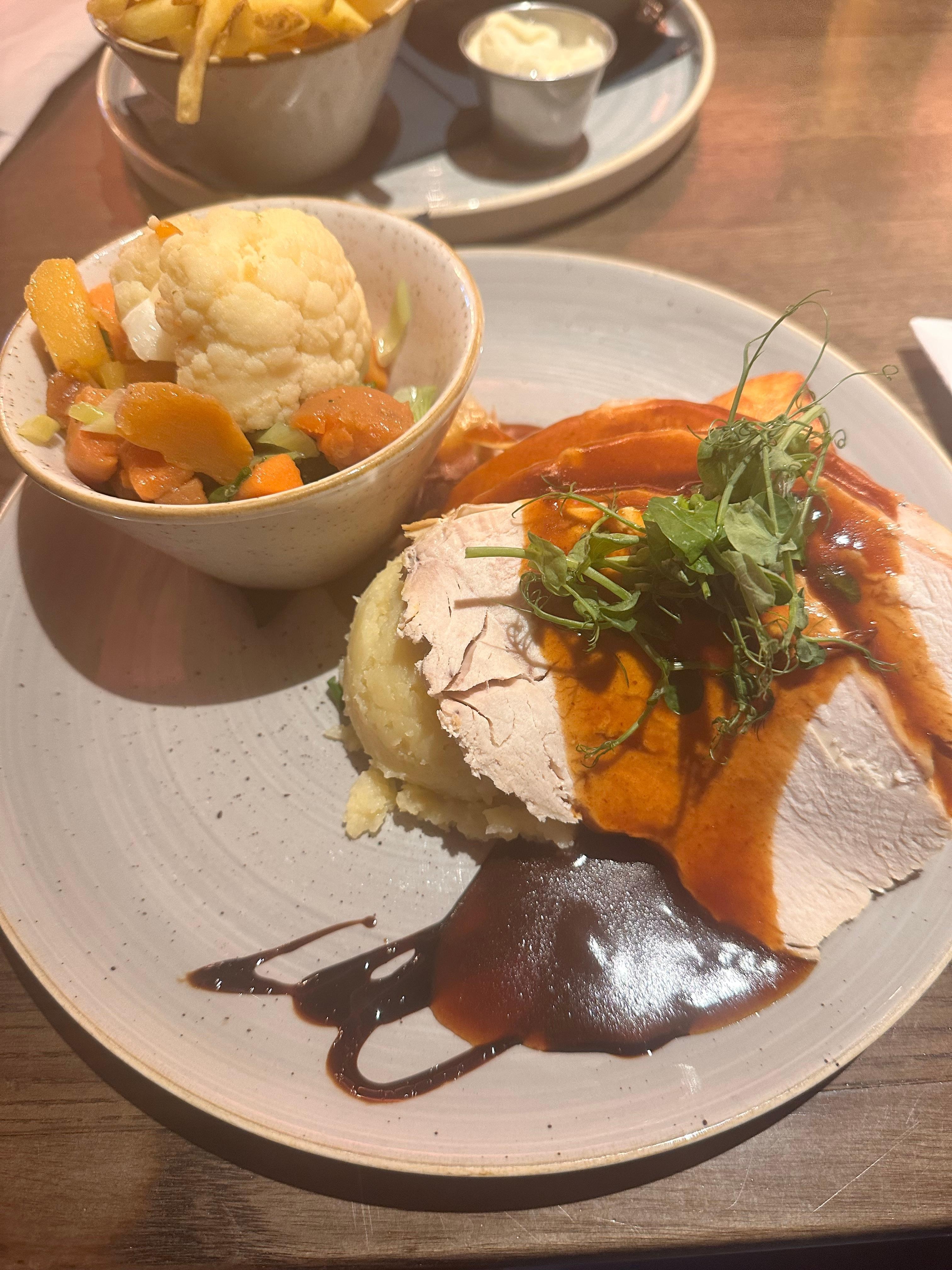 Roasted turkey
