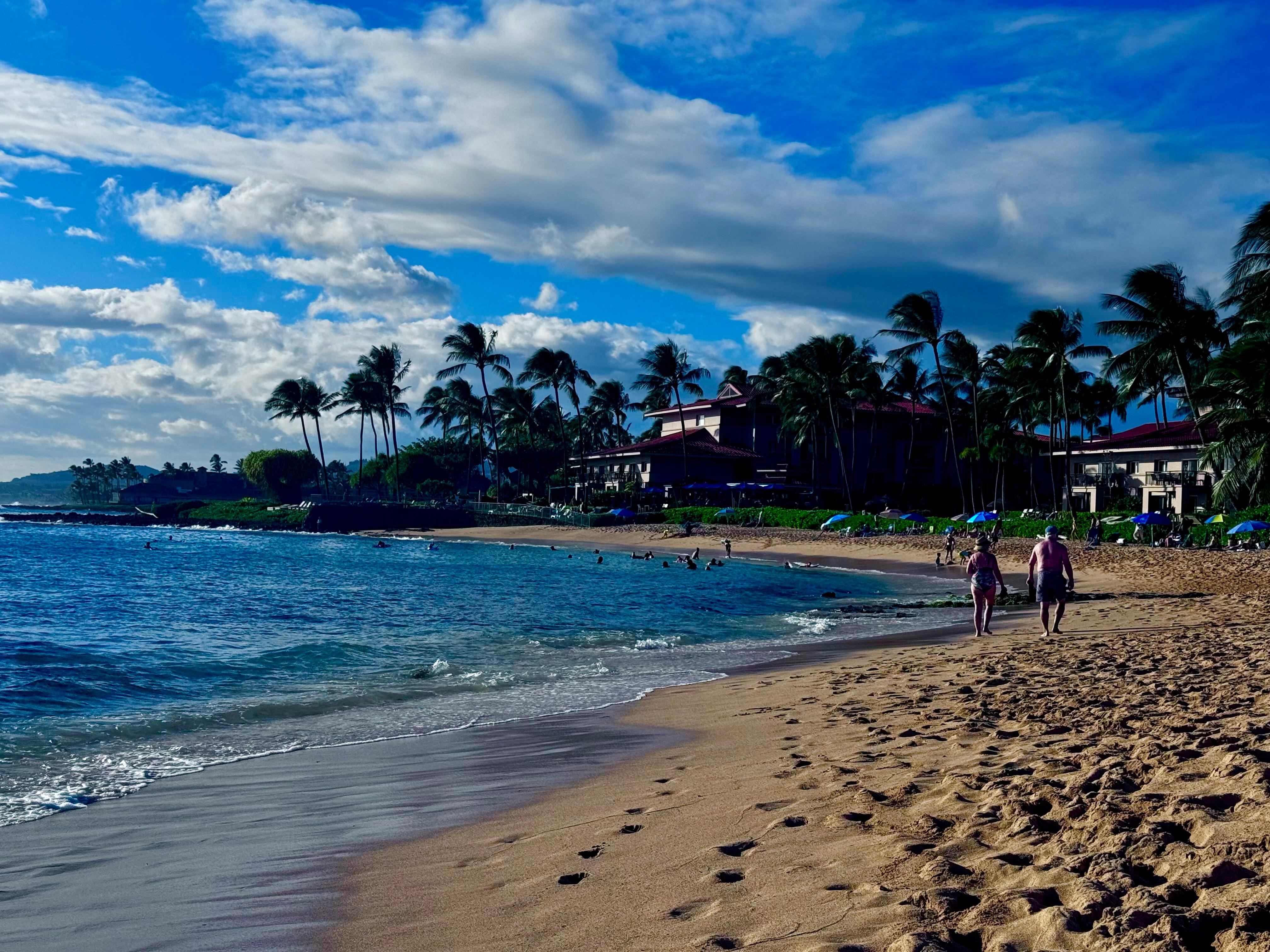 Poipu beach