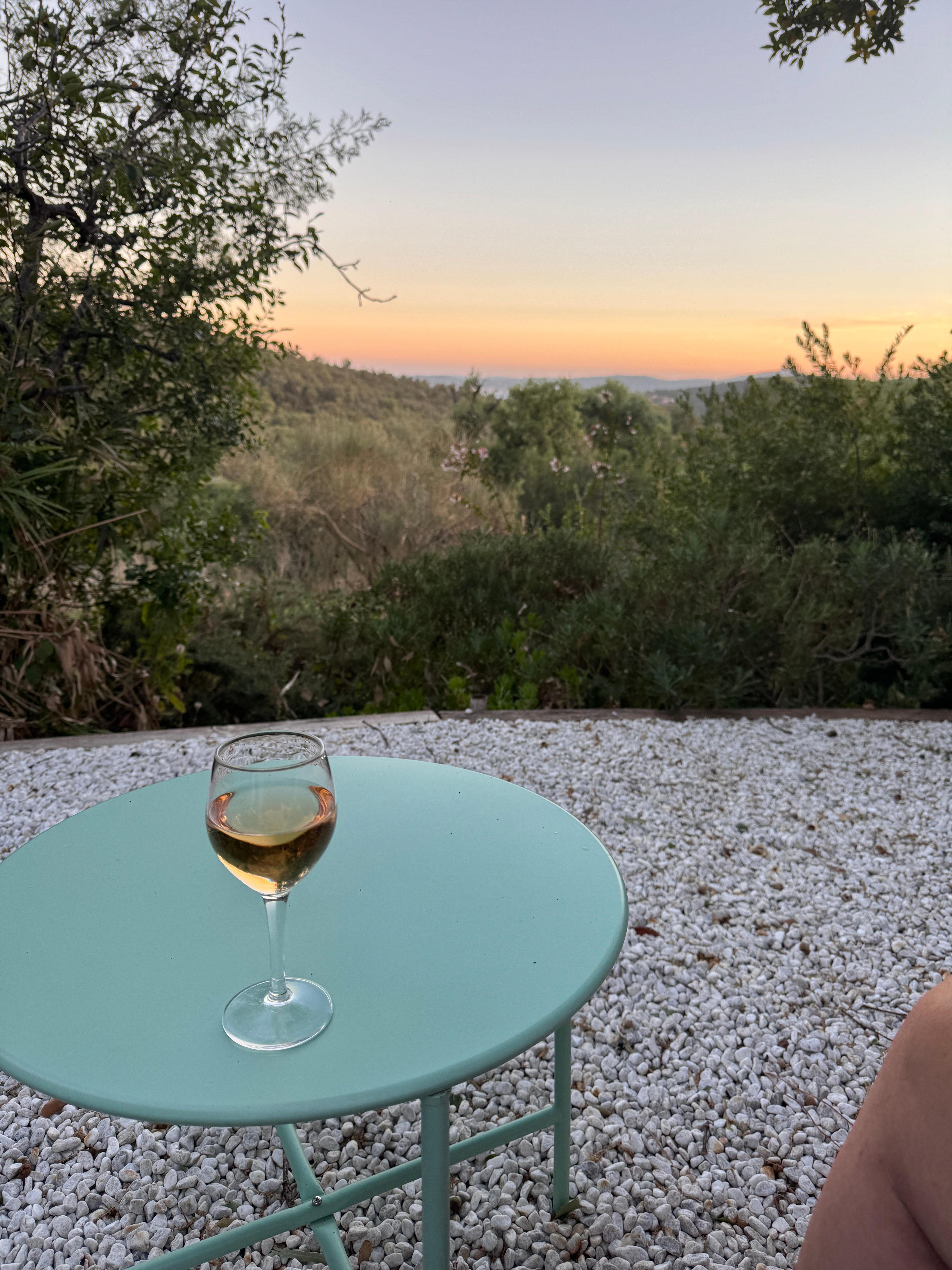 View from one of the terrace spots