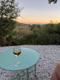 View from one of the terrace spots