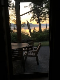 Sunrise as seen from the main bedroom