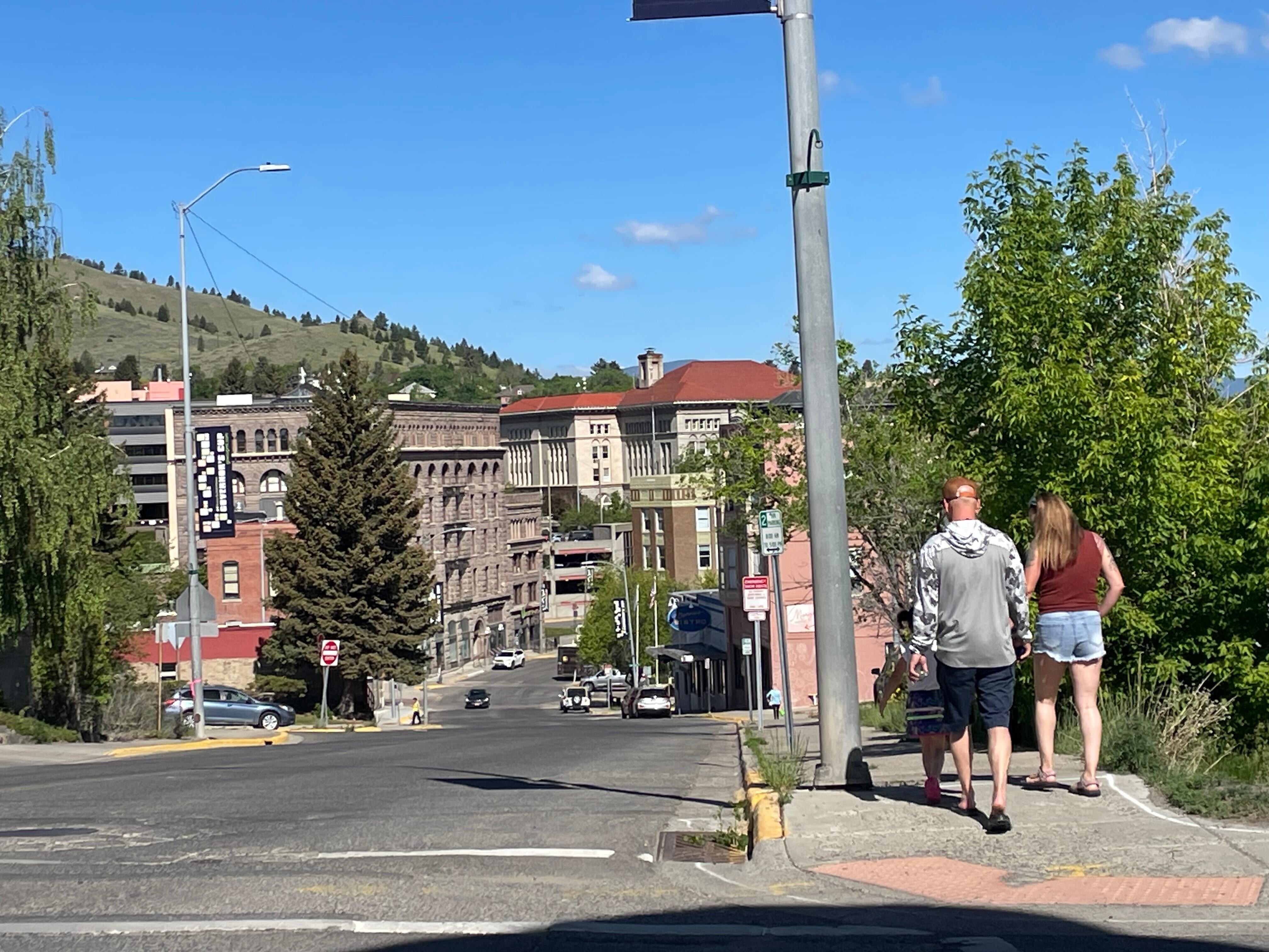A close and nice walk to town 