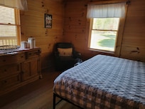 One of the bedrooms