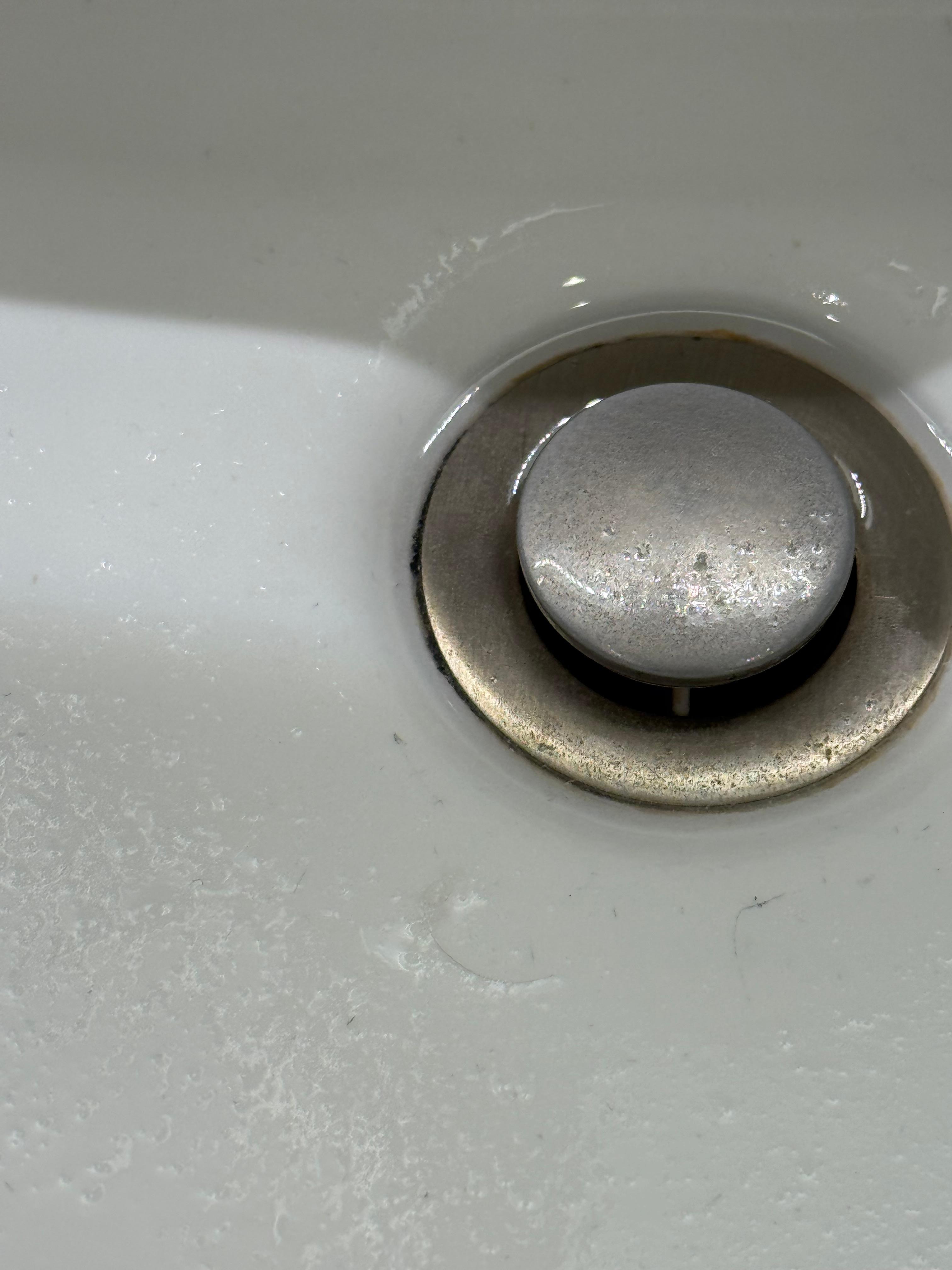 Had to unclog the drain myself 