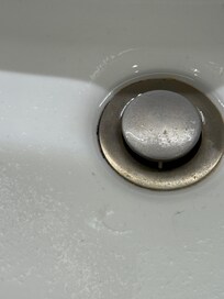 Had to unclog the drain myself