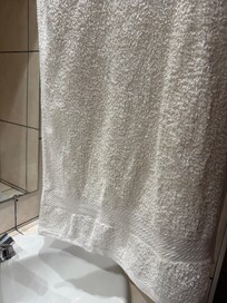 Serviettes très rude et sale