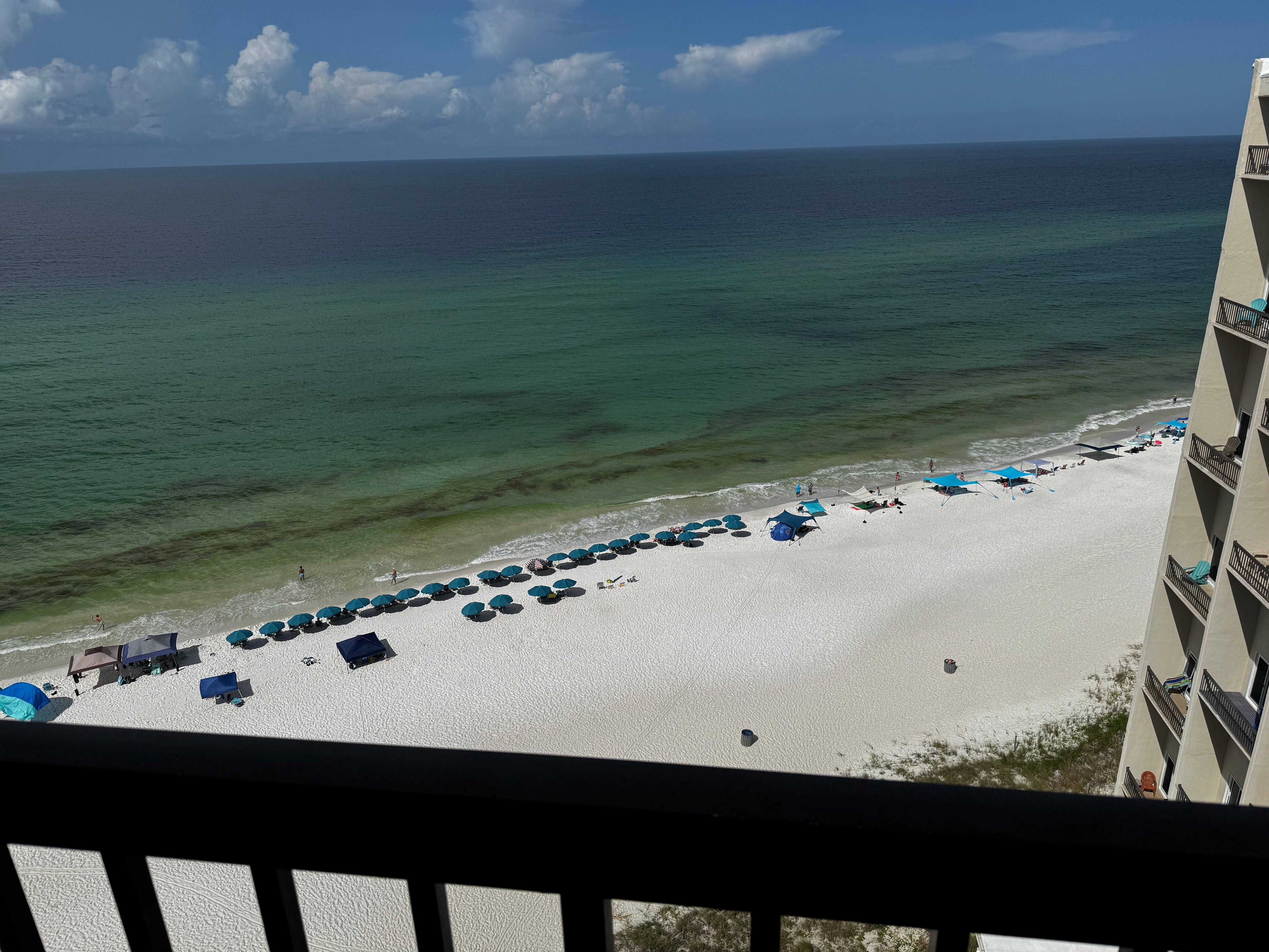 View from master BR balcony. 