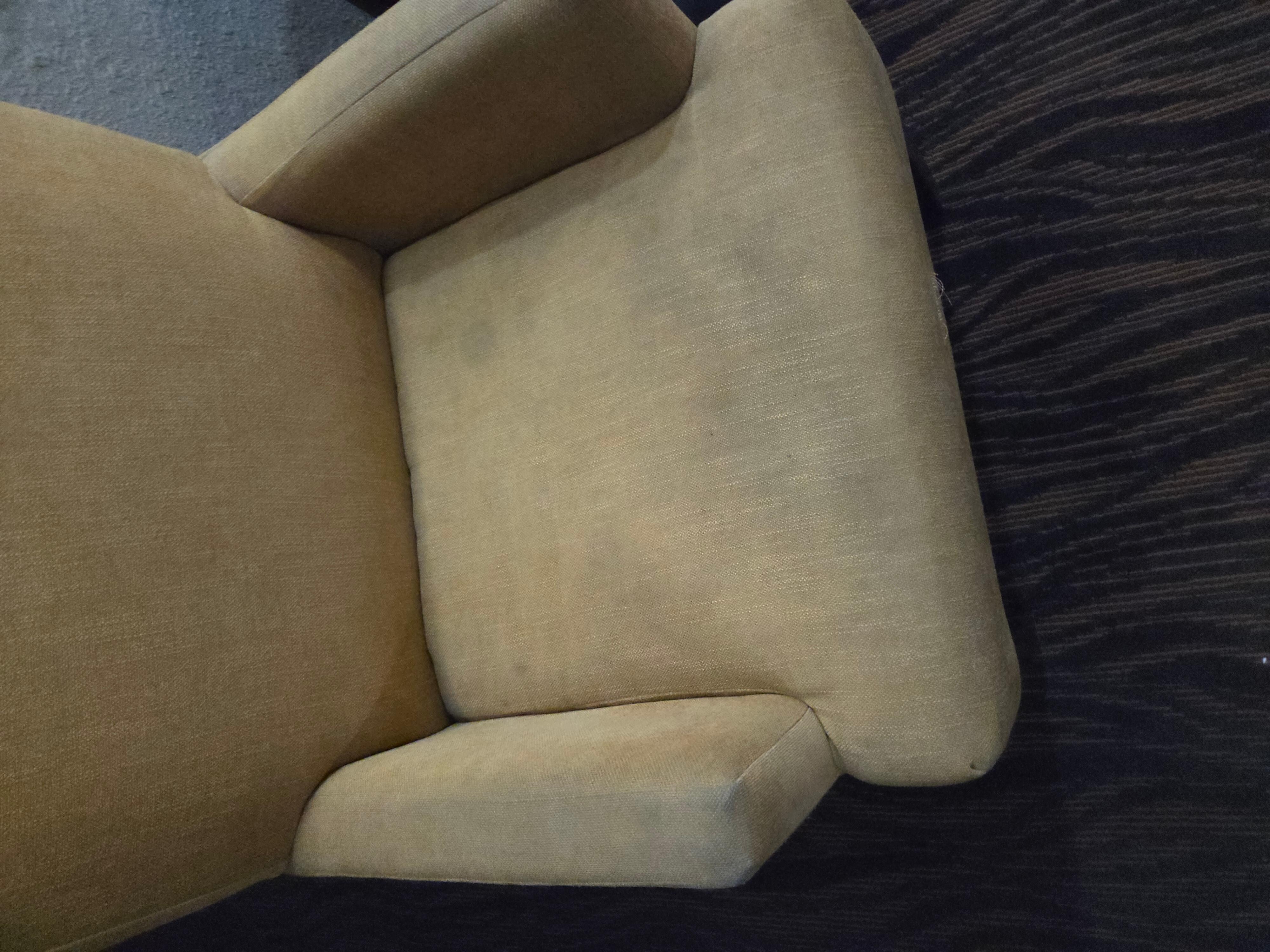 This is on the landing and the chairs were just filthy