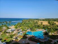 Overlooking the property