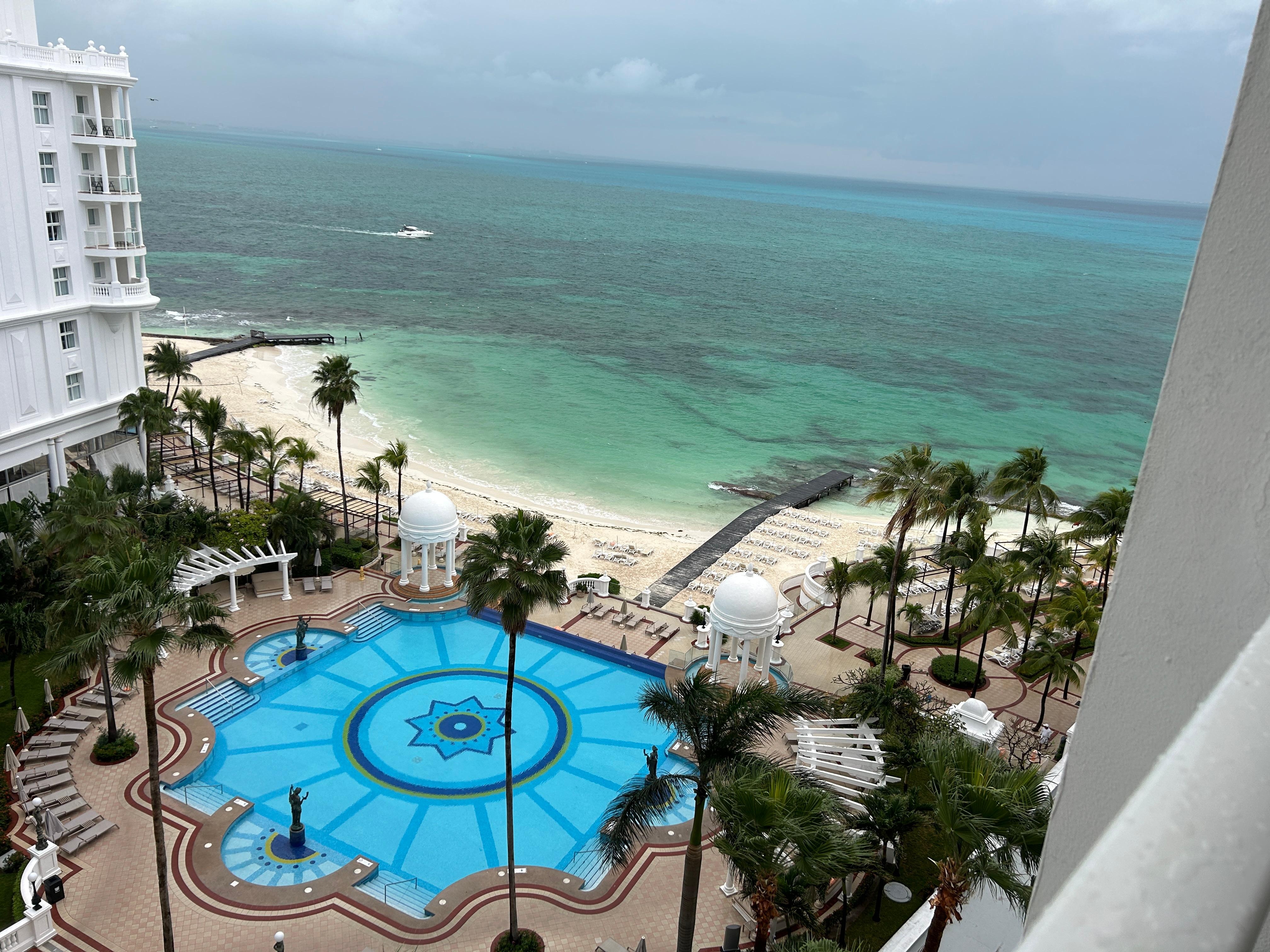 6th floor pool and beach view