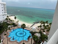 6th floor pool and beach view