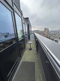 The balcony outside room P08