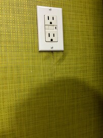 No fan in bathroom leading to moisture damage.