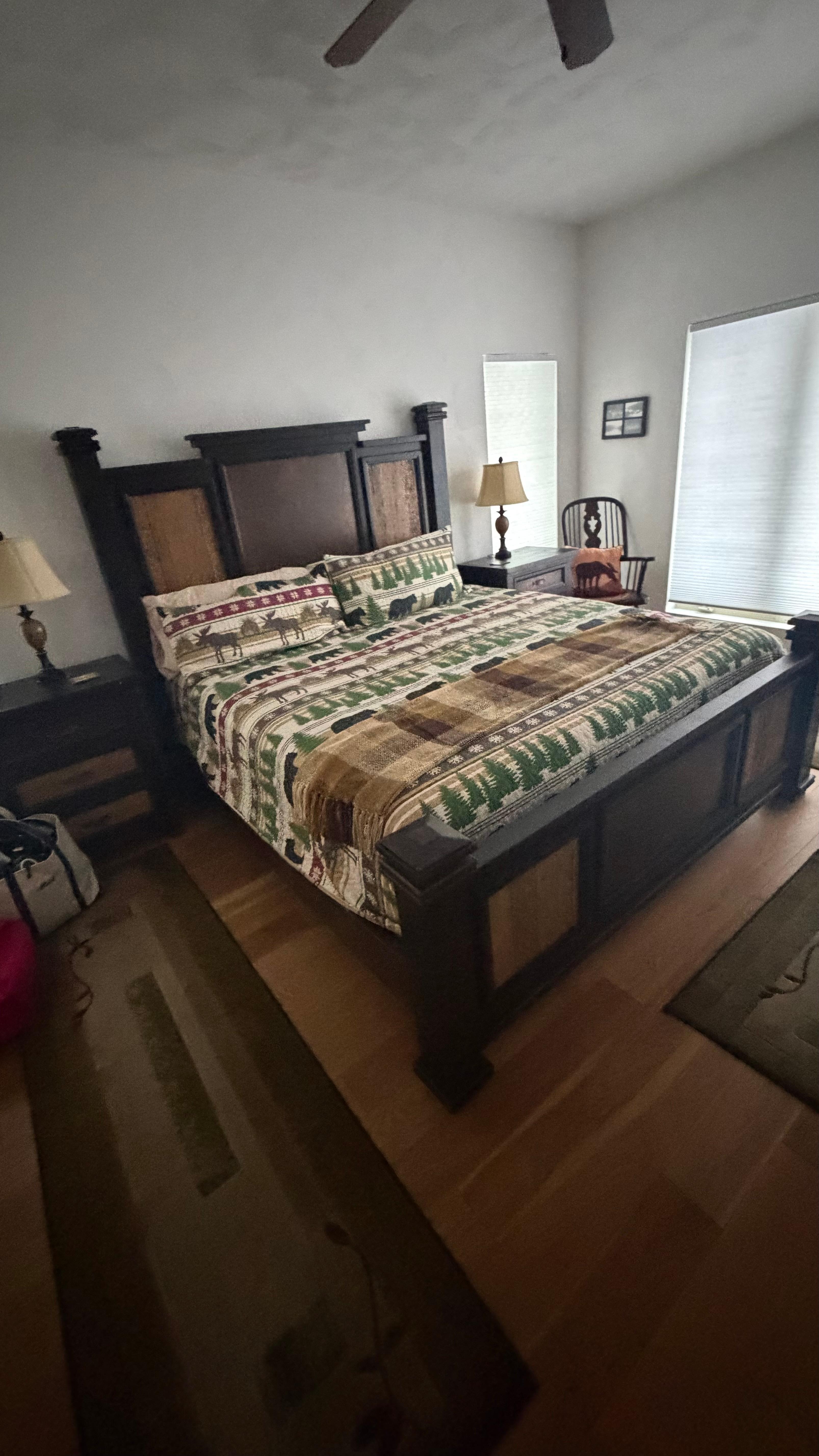 Lovely master bedroom!