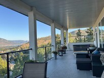 View from top floor deck looking north