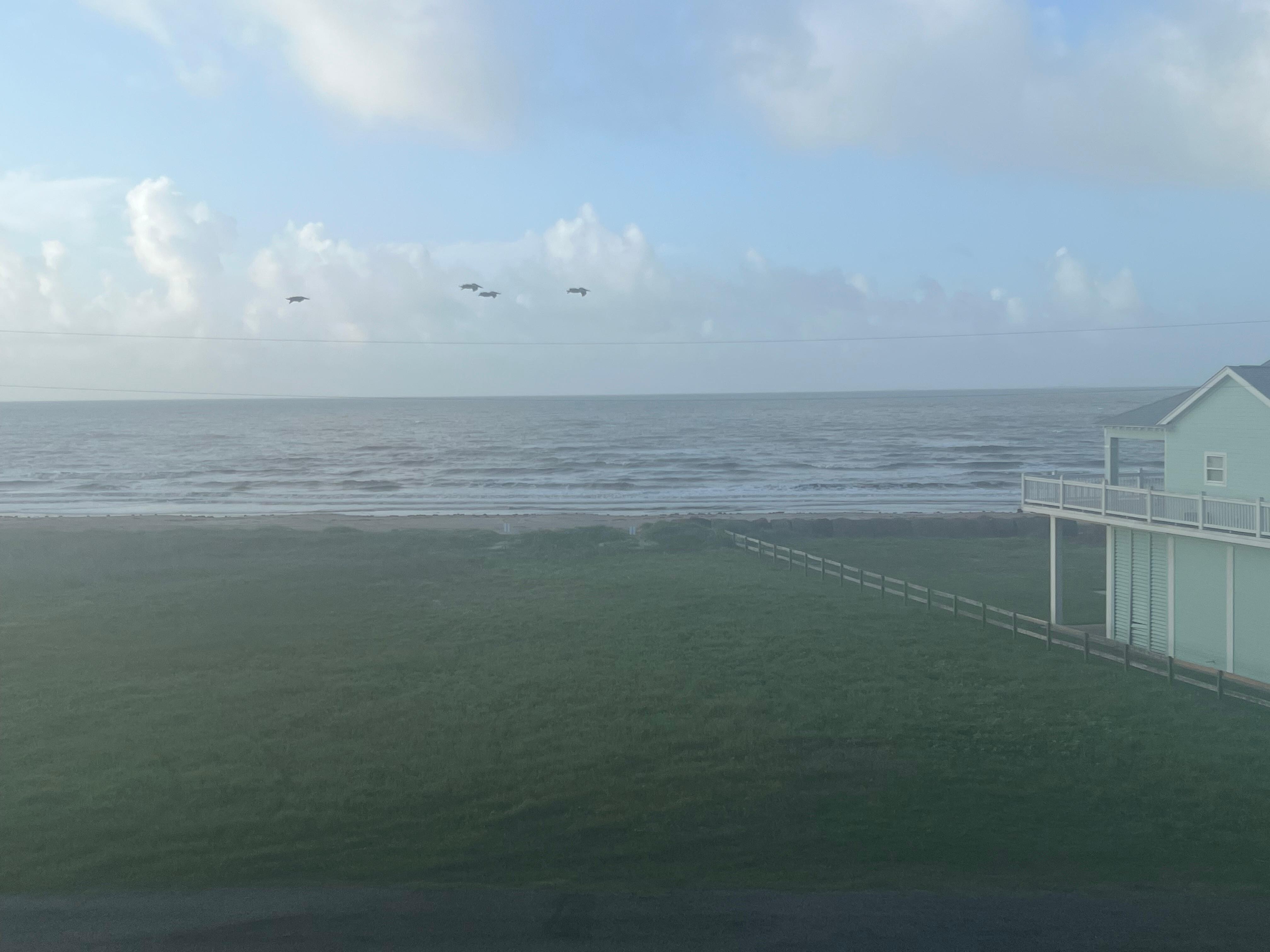 View from the balcony 