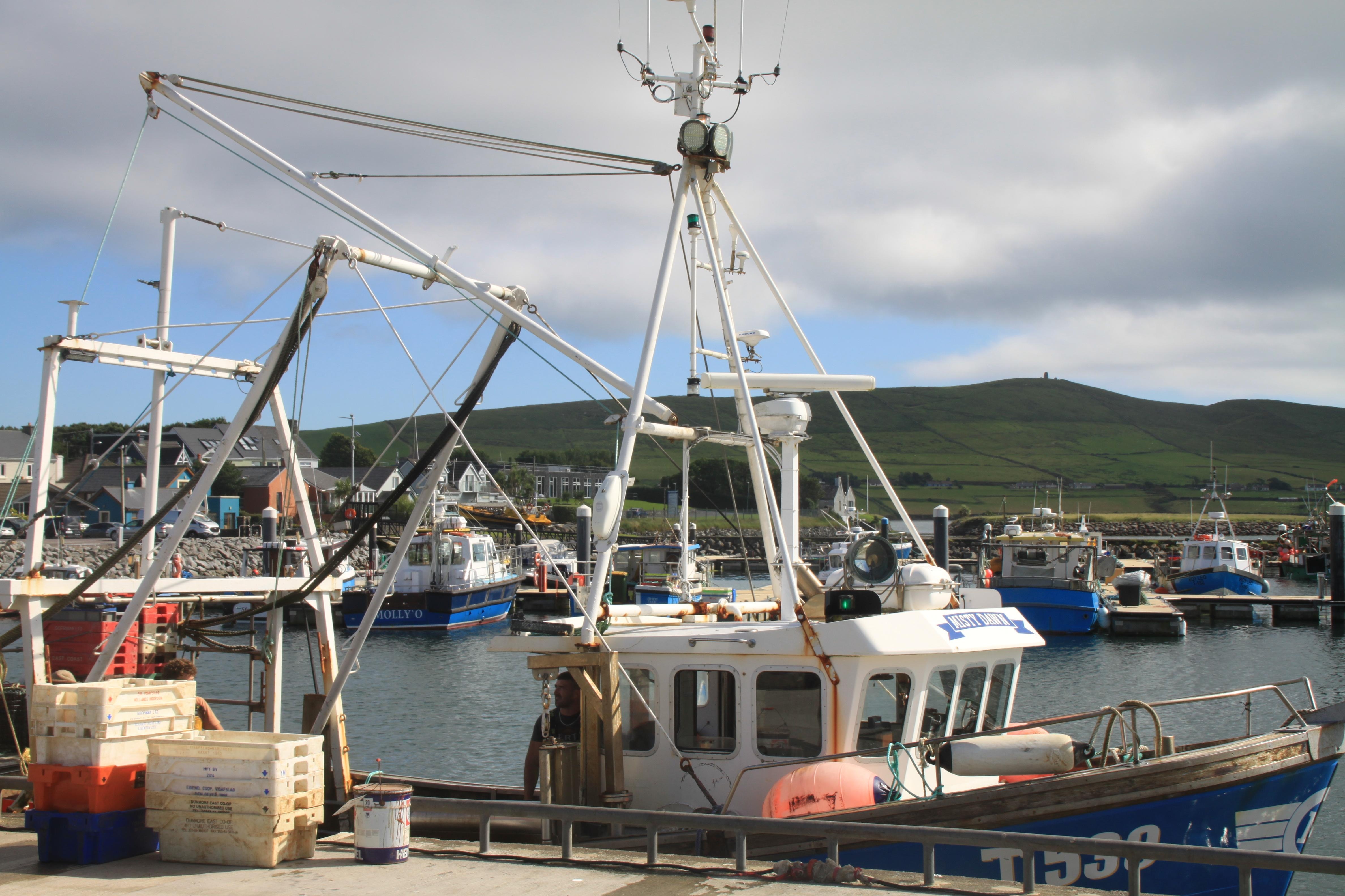 Le port de pêche de Dingle