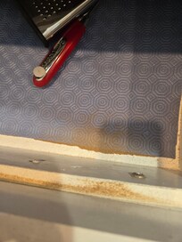 Sand in the utensil drawer.