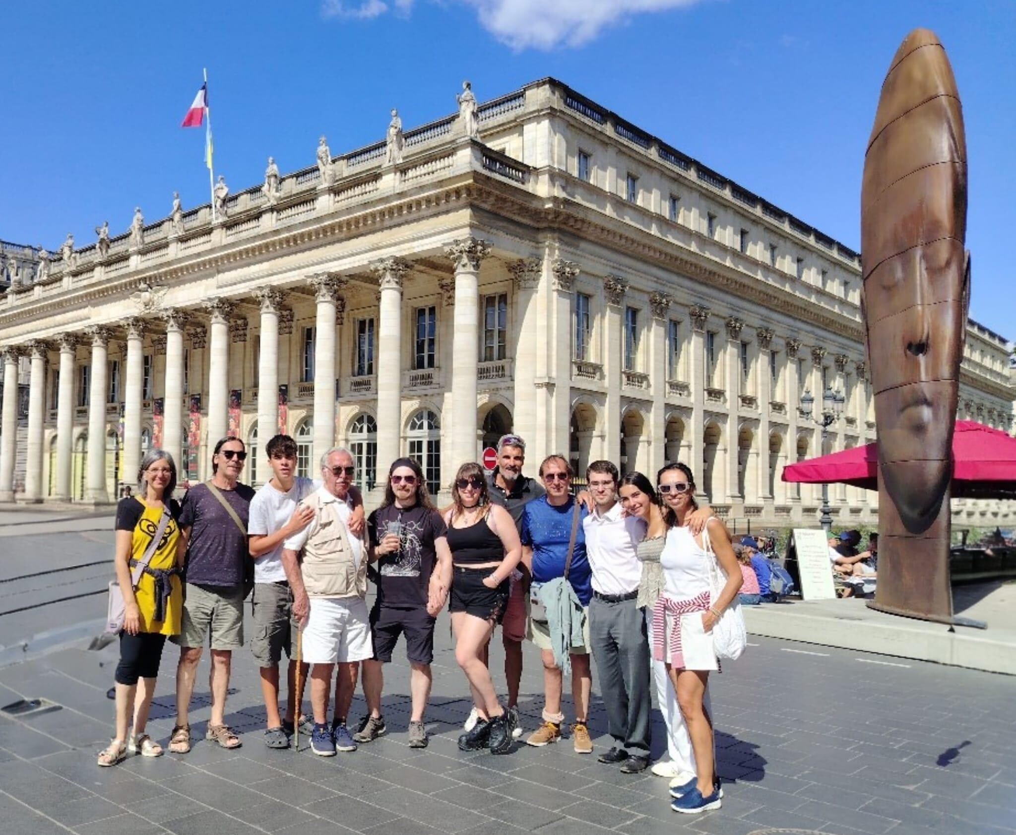 En compañía con Sanna de Jaume Plensa en Burdeos