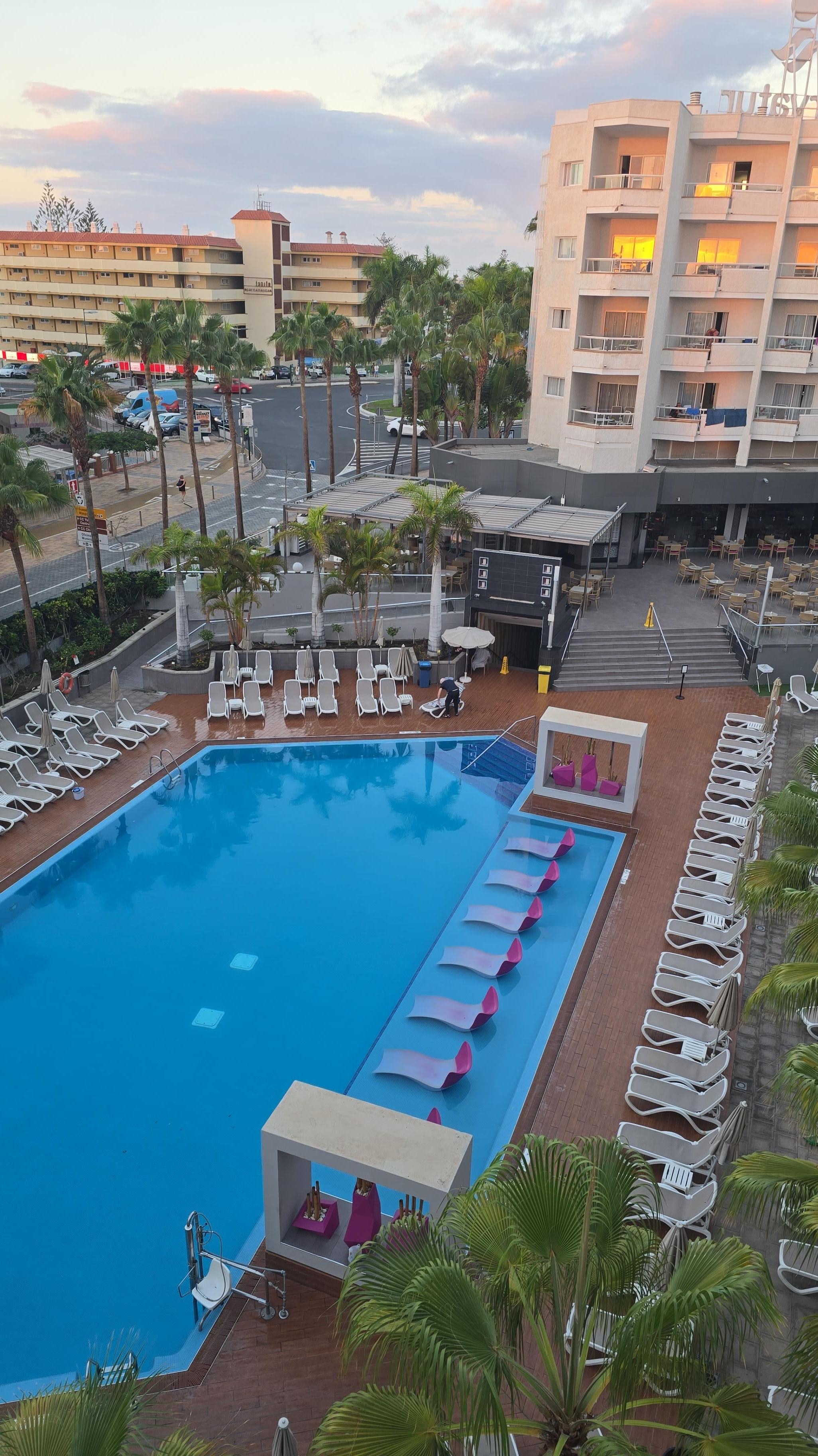 Vista desde el balcón 