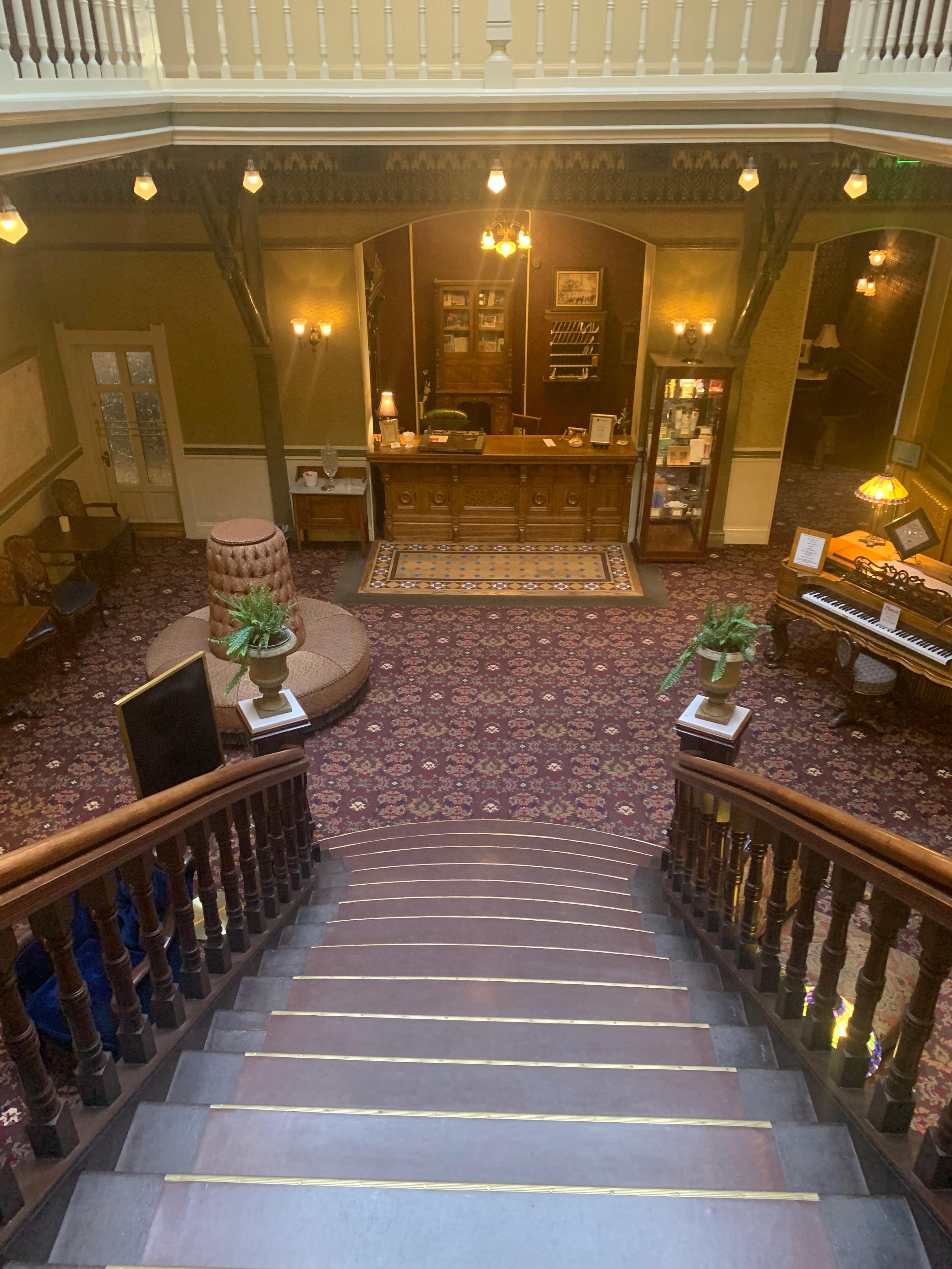 Beautiful lobby.