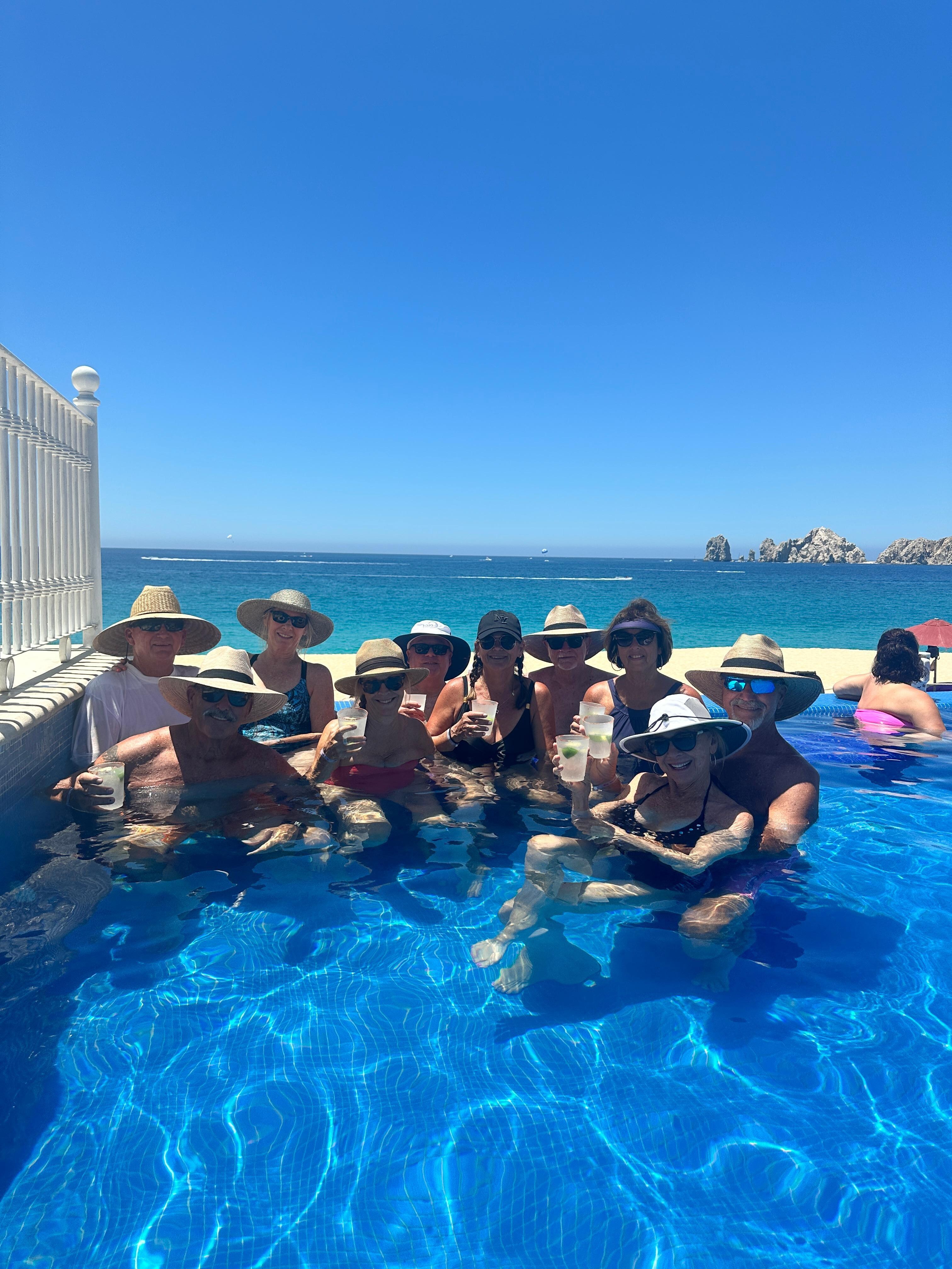 Celebrated a friend’s birthday at the Riu Palace. We all had a great time.