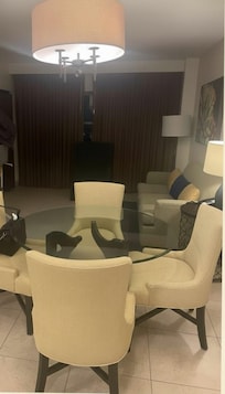 Dining and living room luxury