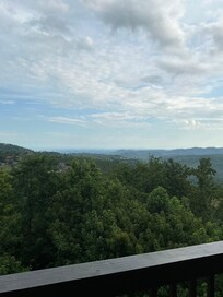 View from the deck!