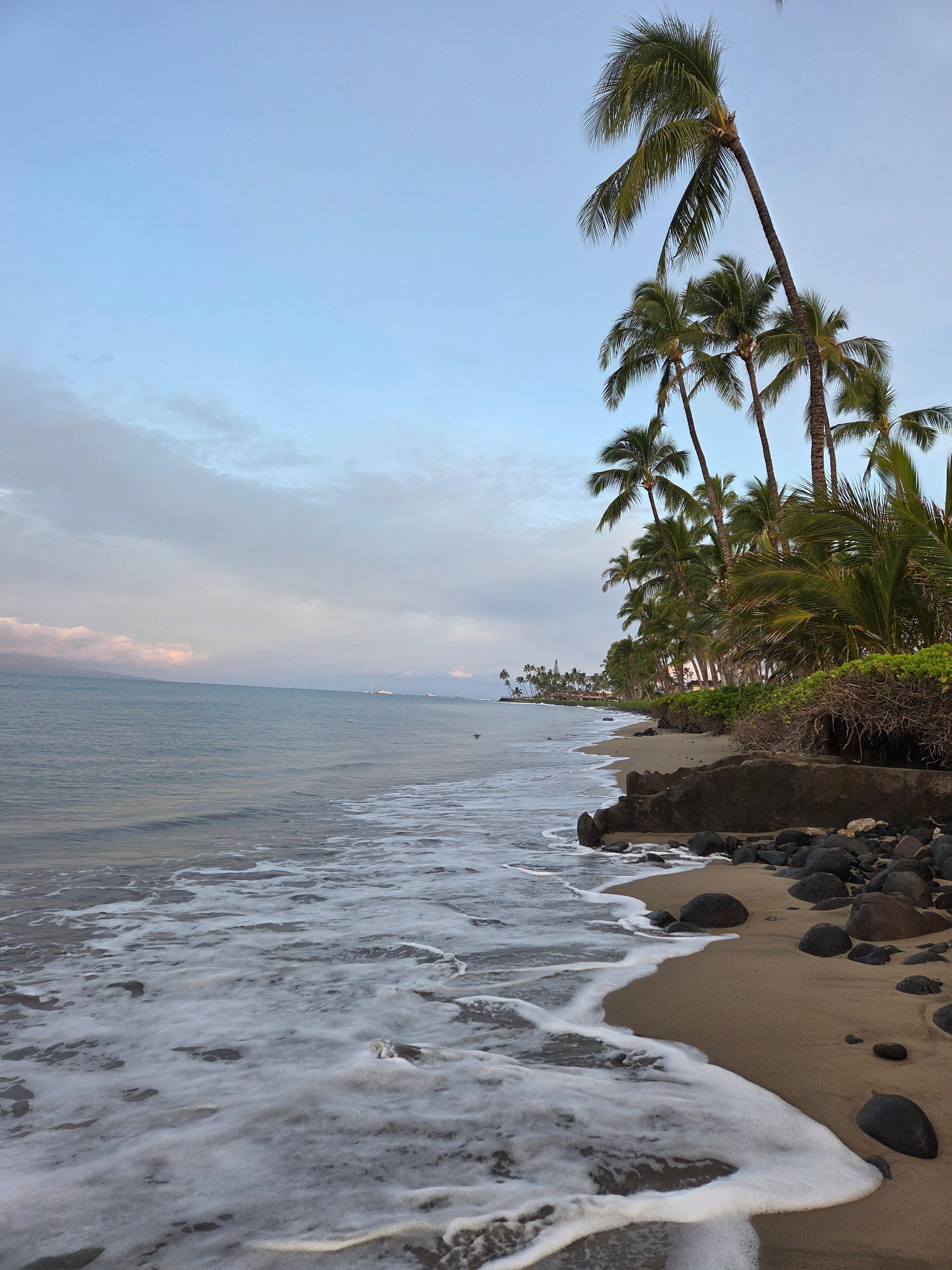View from beach outside rental - walking right from the rental