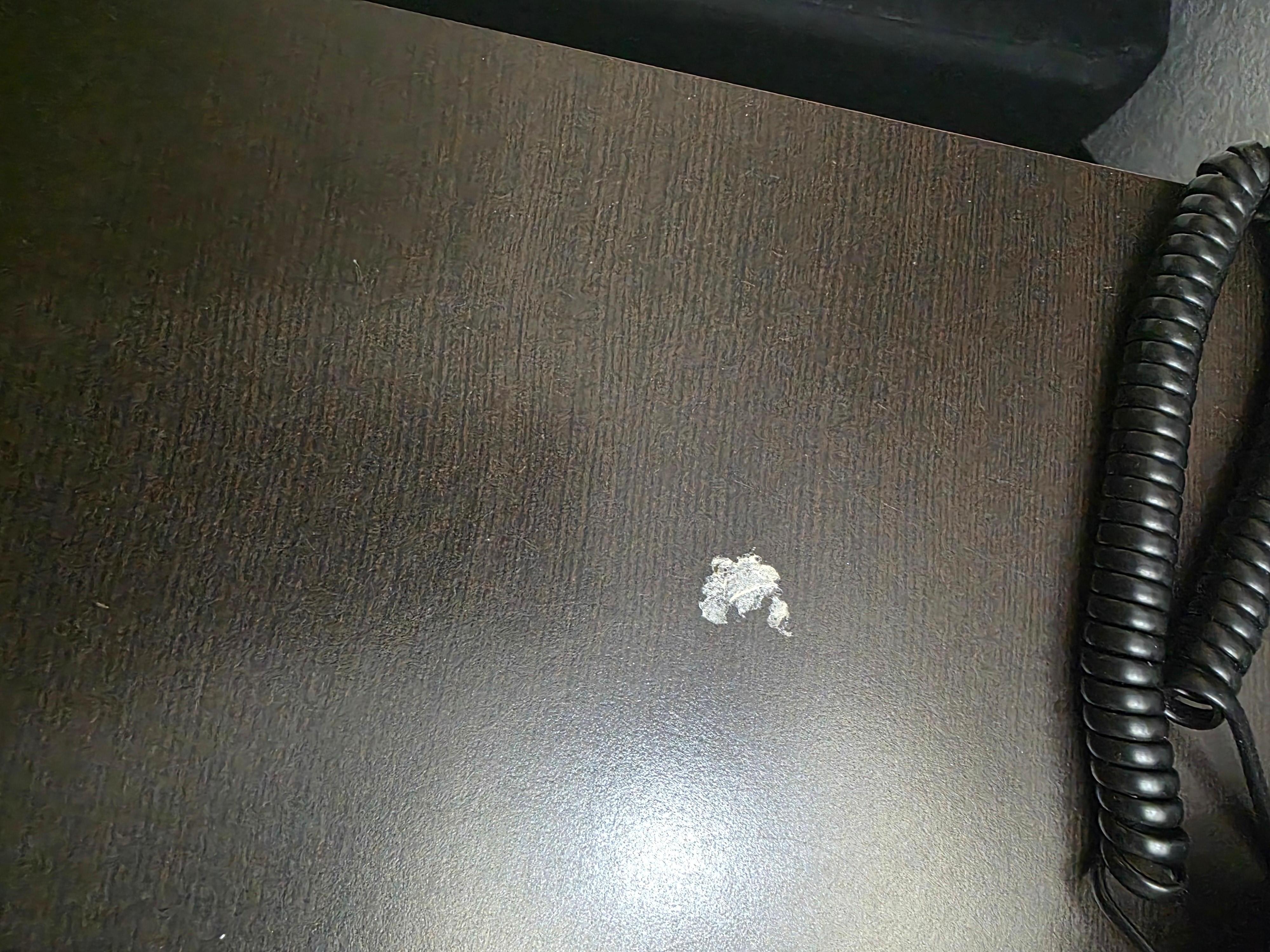 Stains throughout entire room 