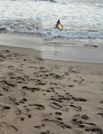 Beautiful beach to buggy board!