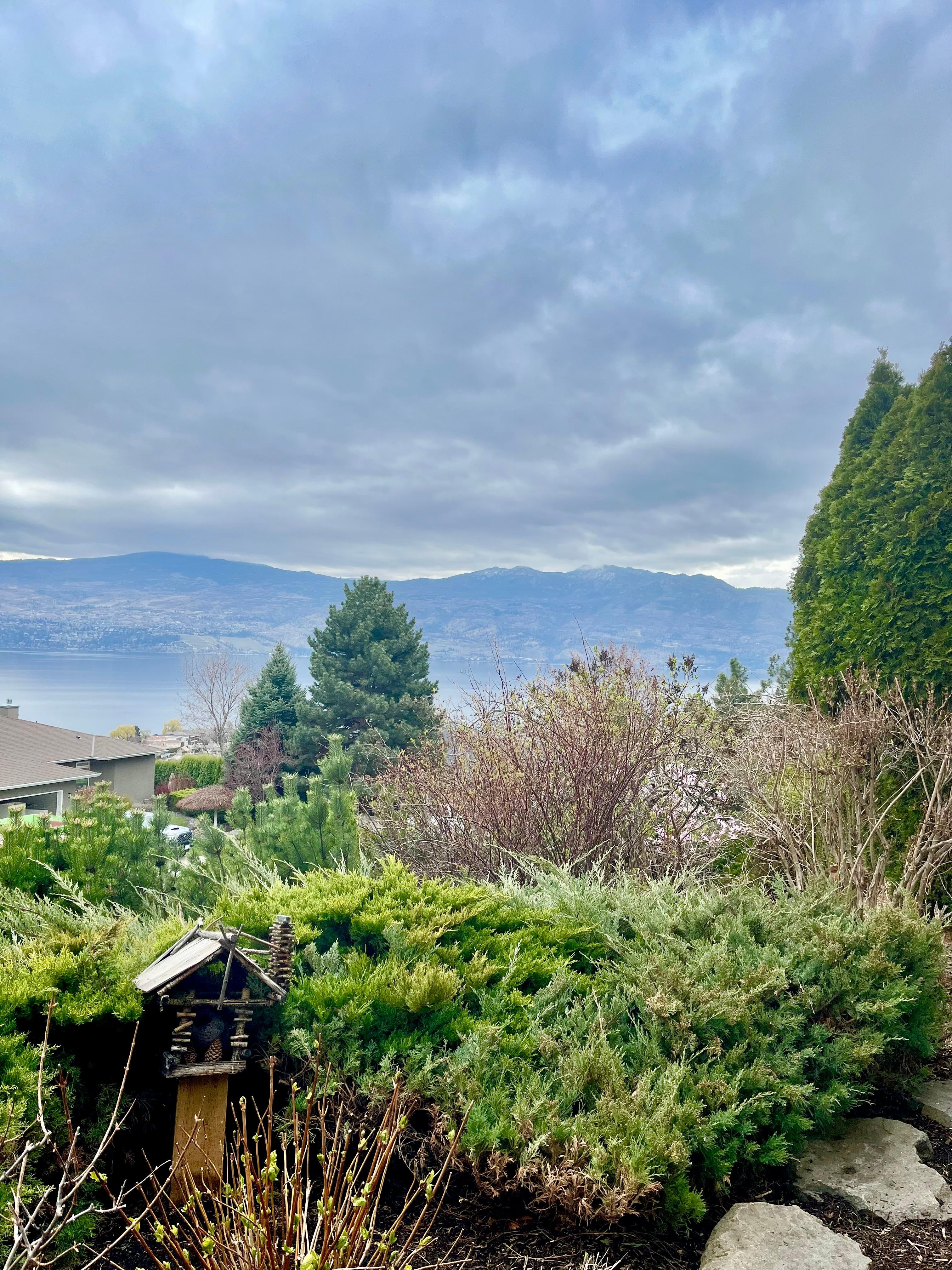 Lake views from private patio