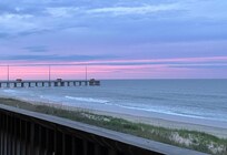 Evening view from balcony