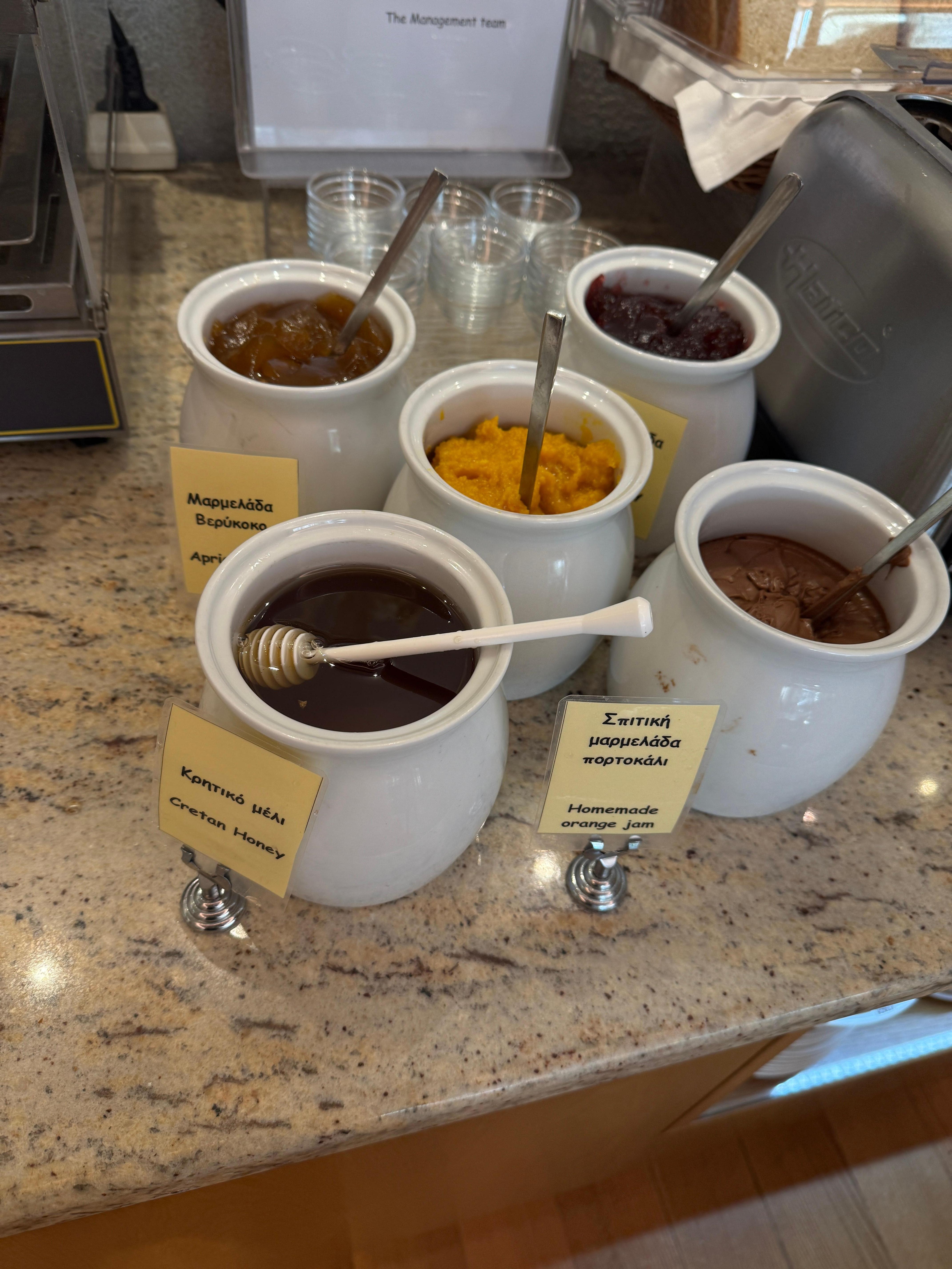 Breakfast at hotel was plentiful and fresh 
