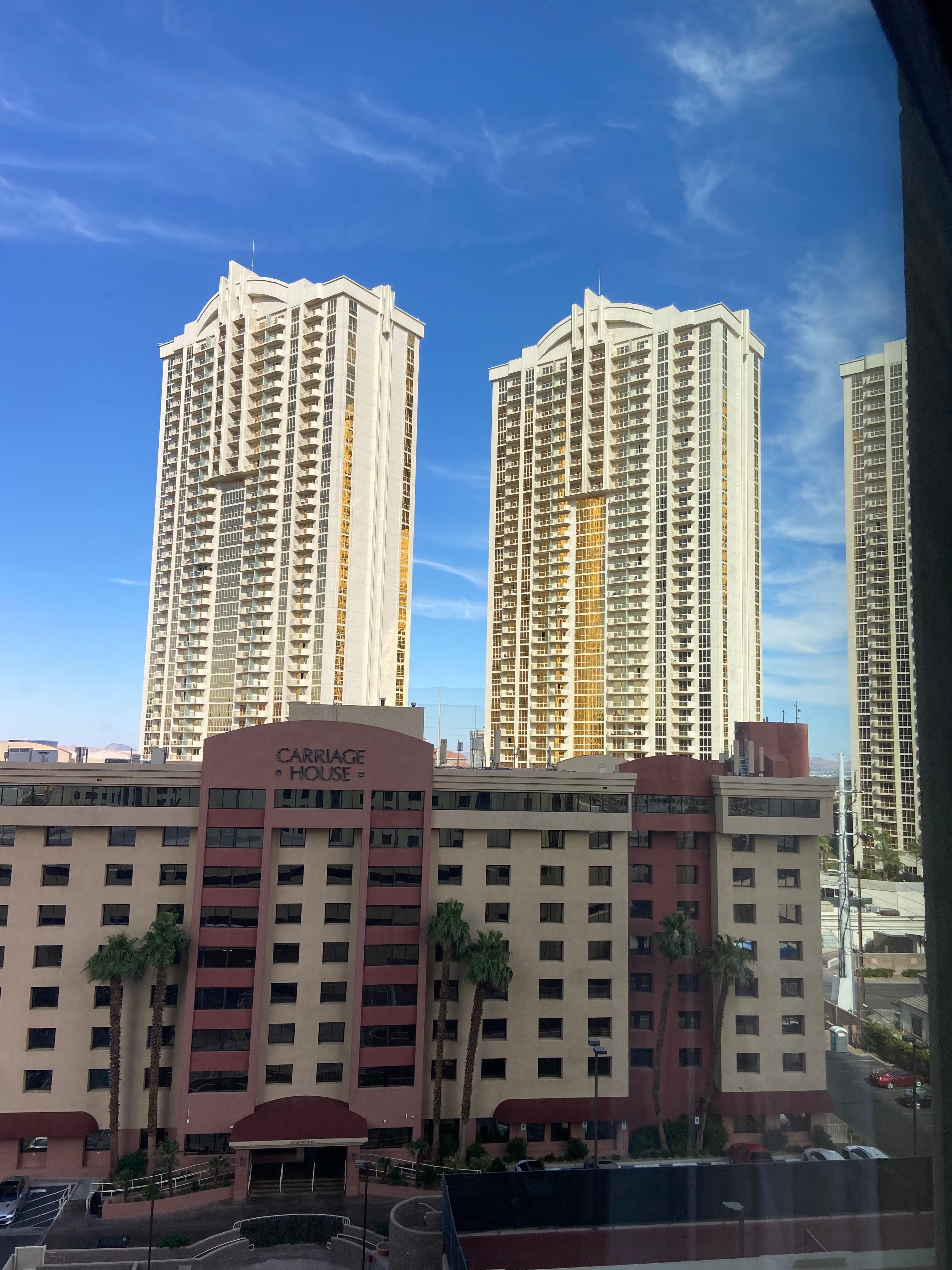 View to MGM Grand and Topgolf