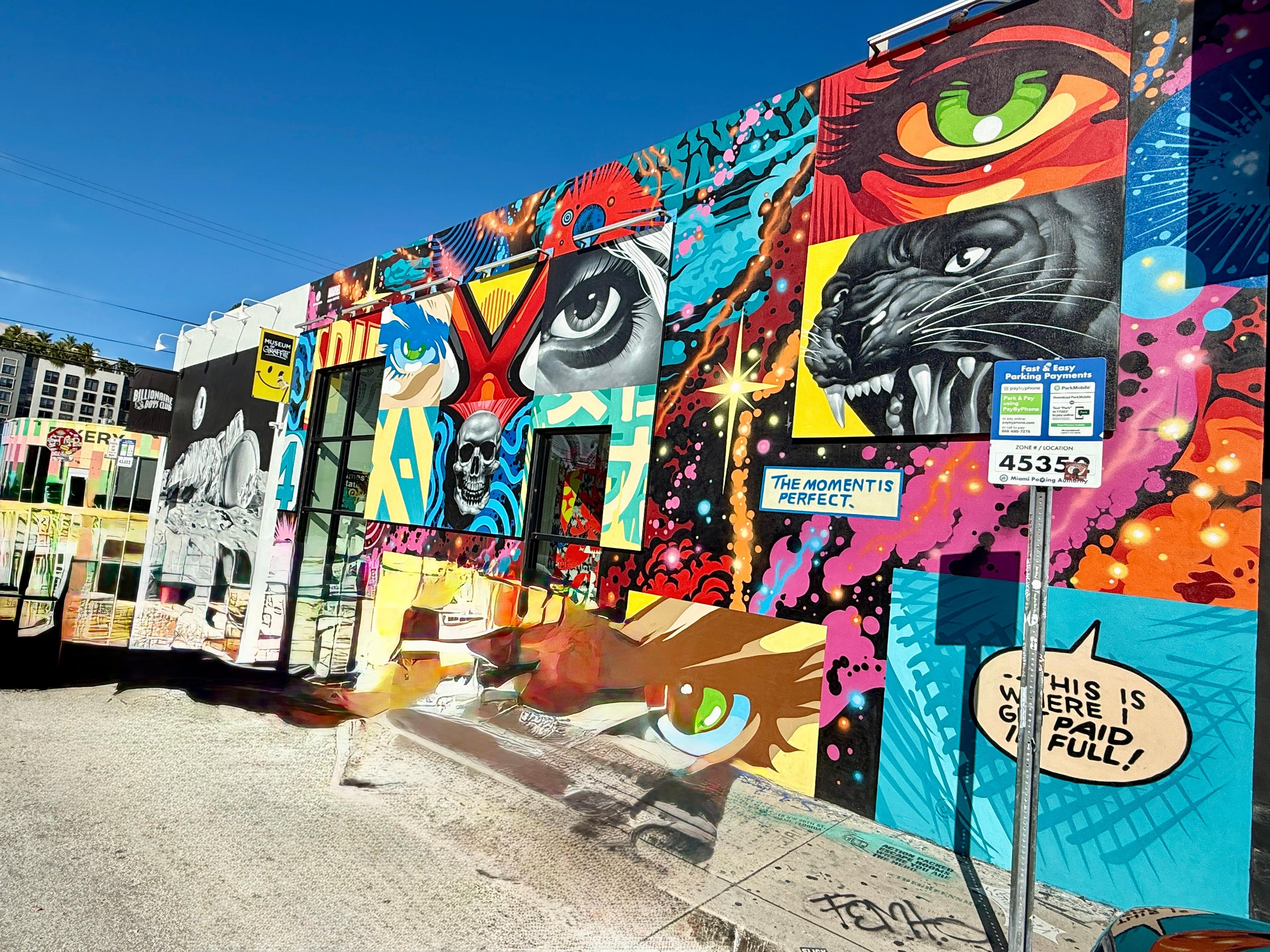 Wynnwood Walls graffiti museum is within walking distance of the hotel