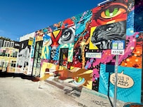 Wynnwood Walls graffiti museum is within walking distance of the hotel
